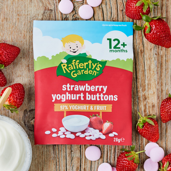 Strawberry Yoghurt Buttons