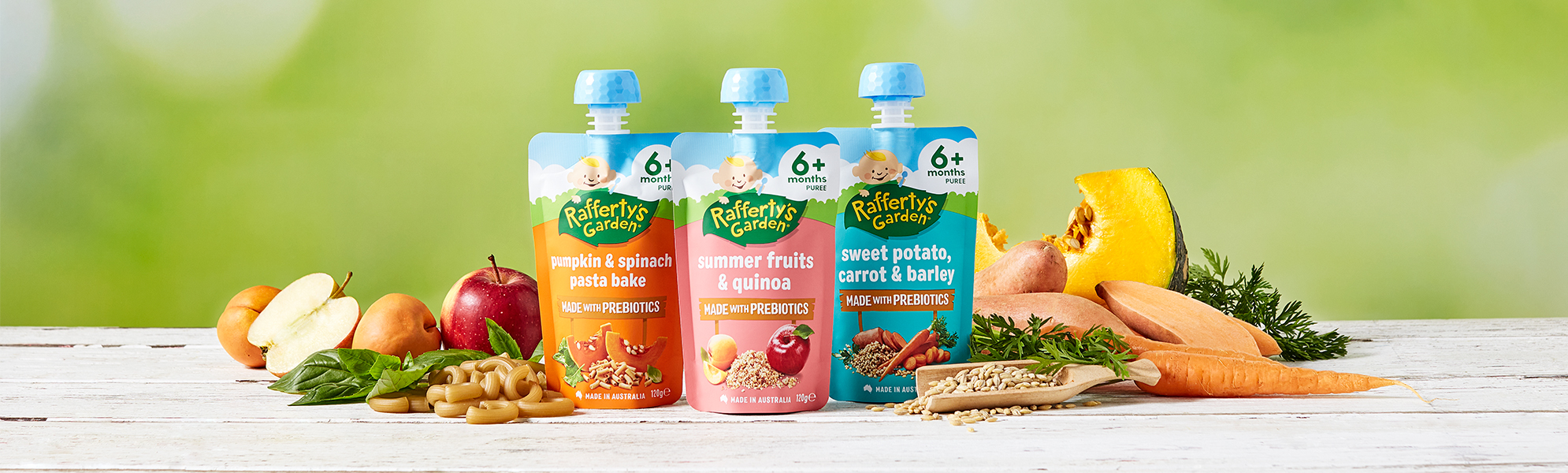 Rafferty's Garden Made with Wholegrain Pouches