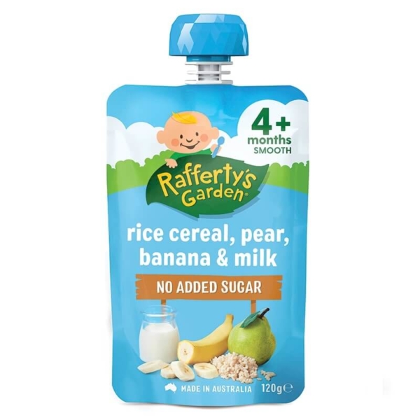 Rafferty's Garden Pear Banana Milk Rice Cereal