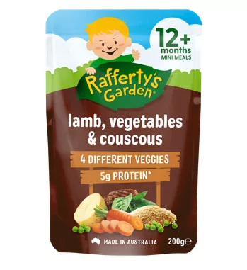 Lamb Vegetable & Couscous Baby Food Pouch