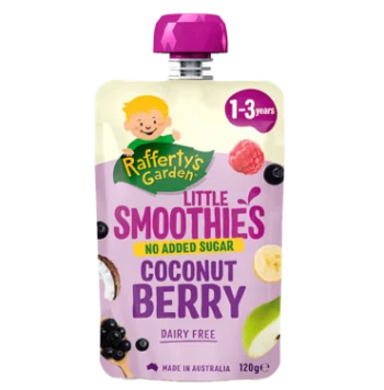 Coconut & Berry Toddler Smoothie