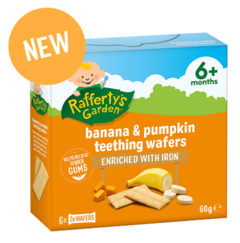 Banana & Pumpkin Teething Wafers