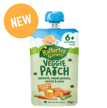 spinach sweet potato carrot corn veggie baby food pouch